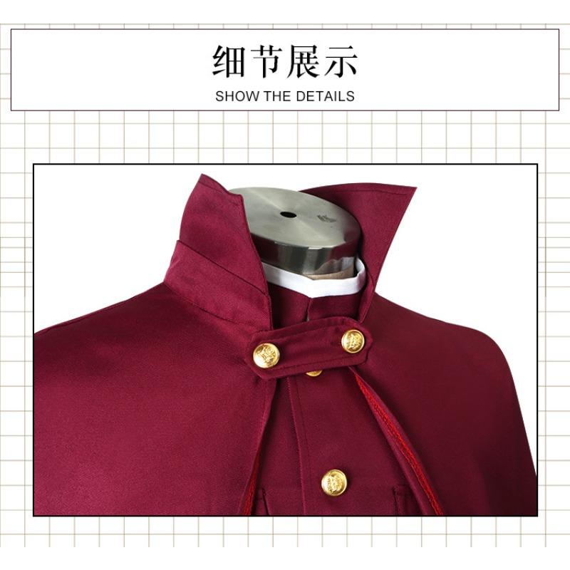 Bungo Stray Dogs Season 4 Cosplay Costume, Nikolai Gogol & Tayama Katai Full Anime Role Play Suit