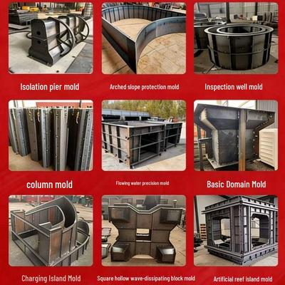 Irrigation U-shaped Steel Flume Drain Mold