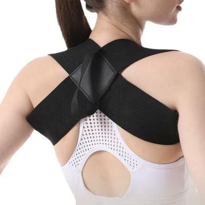 Корректирующий пояс для спины, корректирующий ремень для осанки, корректор осанки, гибкая конструкция из лямок, регулируемый корсет для верхней части спины, выпрямитель для спины