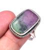 Ruby In Zoisite Handmade Lab-Created 925 Sterling Silver Jewelry Ring S.9 M2J91