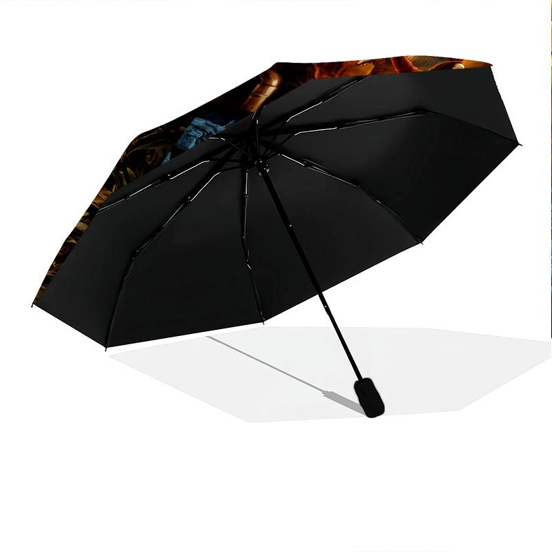 Fantasy Realms: Magic Mystery Folding umbrella durable Suitable for all seasons light travel Sun umbrella