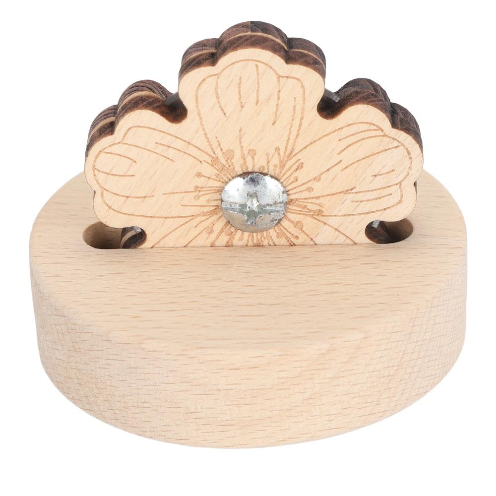 Flower Shape Yarn Cutting Tool Brown Sewing Tools Durable Thread Cutter For Quilting