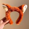 Autumn/Winter Cute Fox Ears Plush Headband for Face Washing