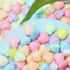 Макарон цветные кремовые ювелирные аксессуары 50 шт. модные материалы ручной работы бусины в форме любви браслет ожерелье маленький DIY