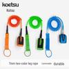 KOETSU Double Color Retractable Paddleboard and Surfboard Safety Leash