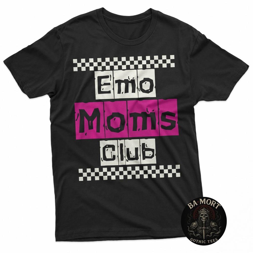 Emo Moms Club Elder Emo Funny Mother#039;S Day For Mom Womens TShirt Unisex T-Shirt