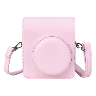 Чехол-кейс WDMART для Fujifilm Instax Mini, ударопрочный защитный чехол с регулируемым и съемным металлическим ремешком на карабинах, простой, для ежедневных путешествий и