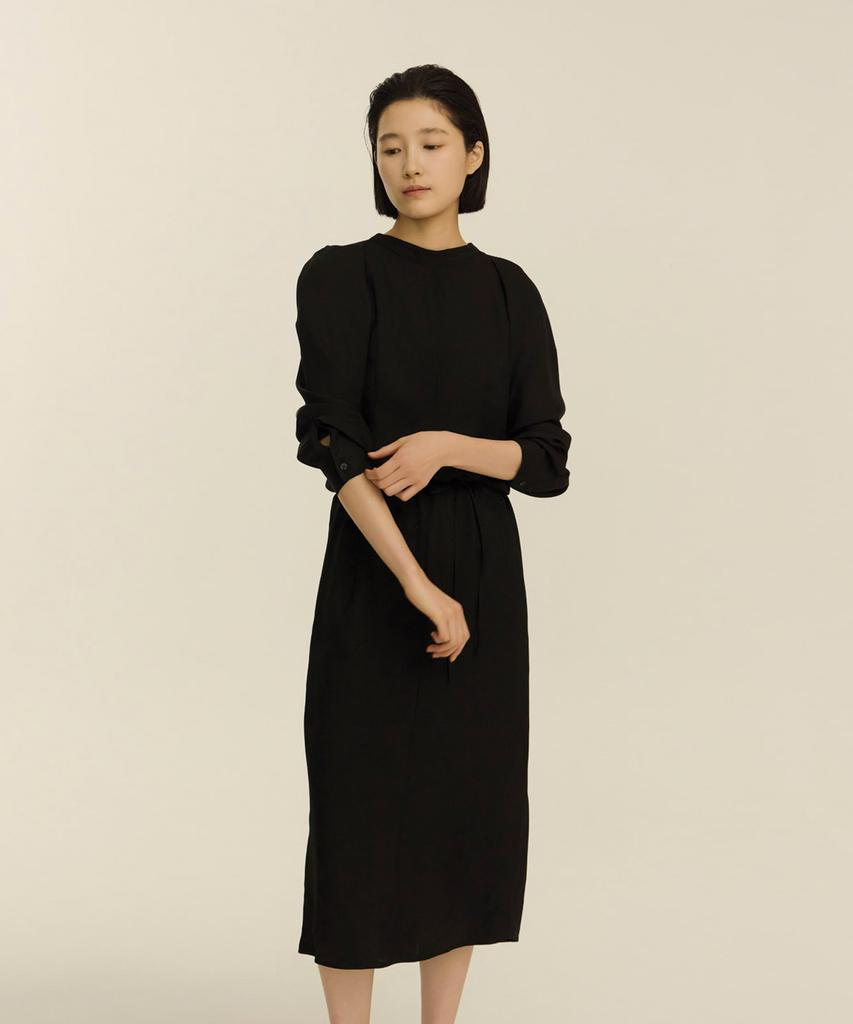 Nogseob Glossy Long One-Piece_Black