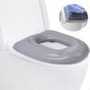 Inflatable Toilet Inflation Versatile Convenient Multifunction with Suction Cups Support Cushion for