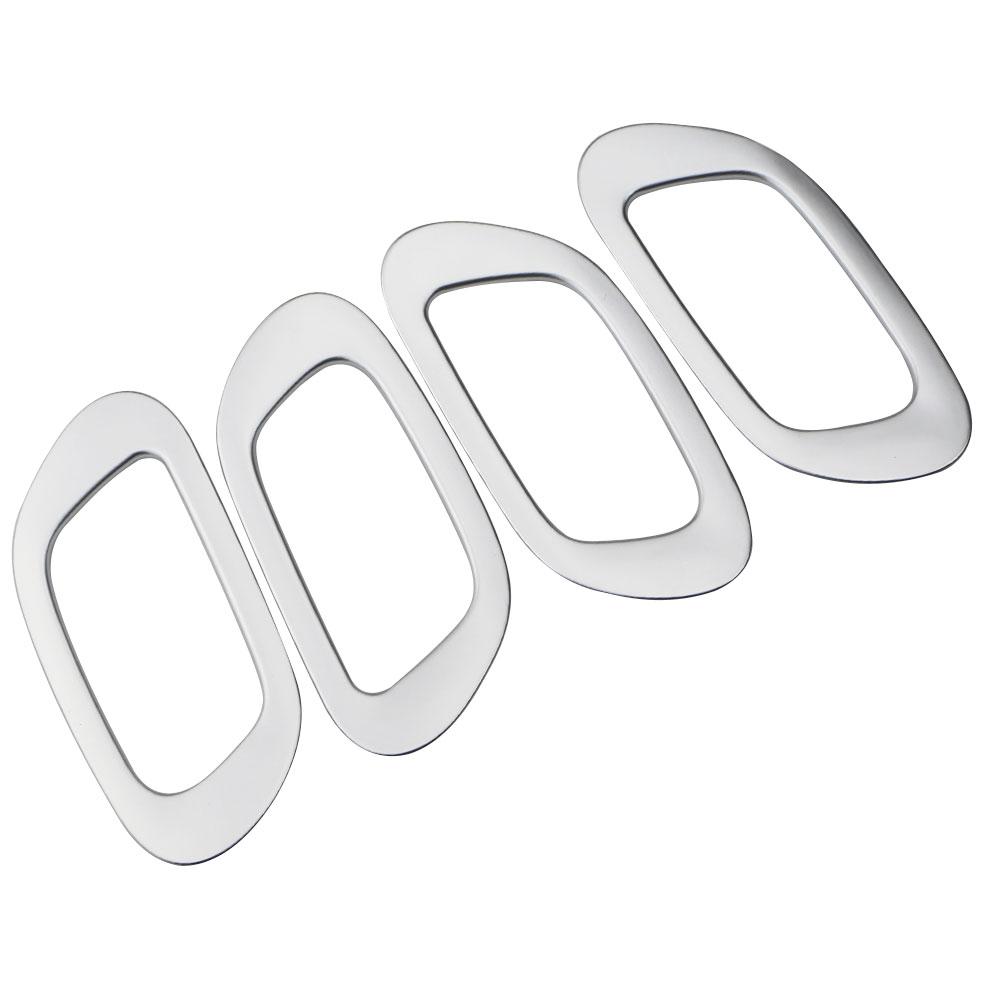 4 шт. АБС Пластик Накладка на рамку внутренней ручки двери автомобиля для Honda HRV HR-V 2014 - 2025 Декоративные аксессуары для интерьера