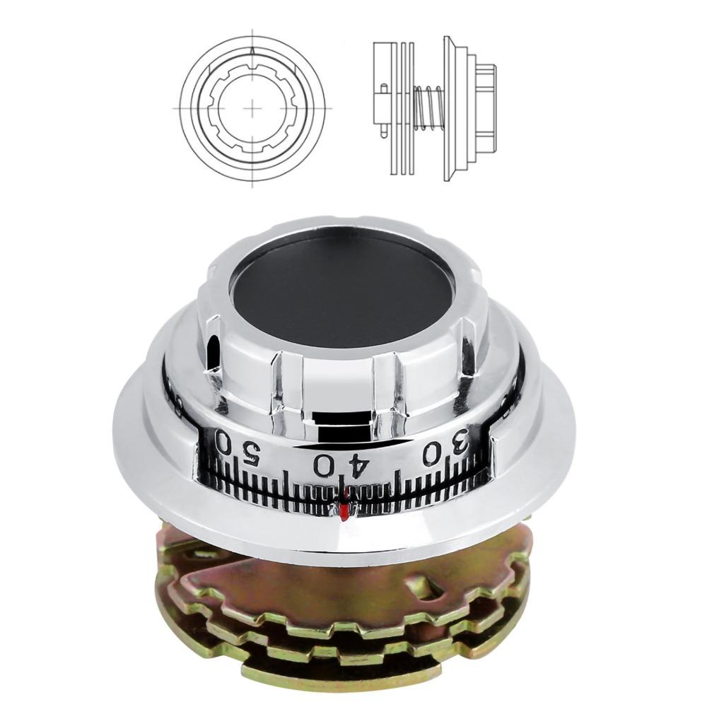 Metal Construction Combination Lock Durable Security Padlock Disc Dial Combination Lock Safe Box