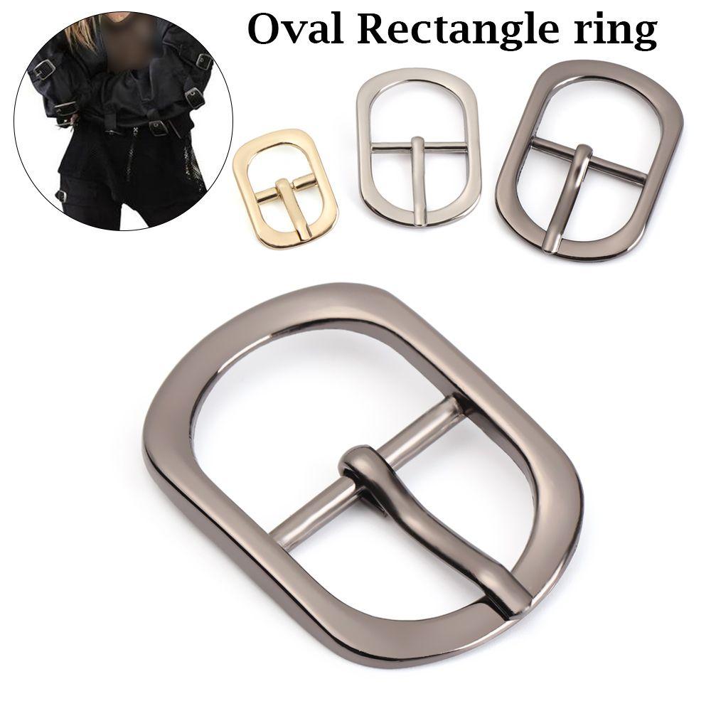 5 шт. Металлическое регулировочное кольцо для ремонта сумок, аксессуары для кожаной сумки, пряжка для ремня, пряжки для ремня