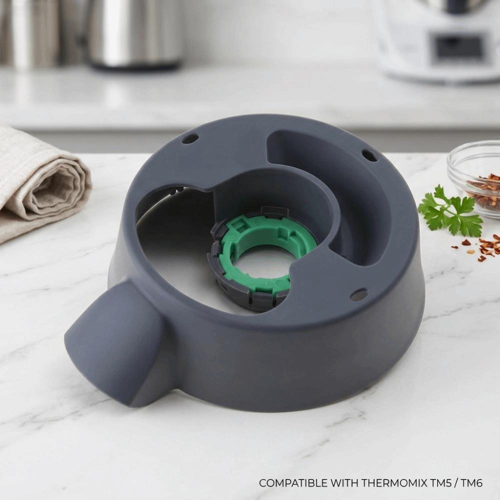 Крепежная пластина ножа блендера, основа чаши, сменная деталь для Thermomix TM5 TM6, можно мыть в посудомоечной машине