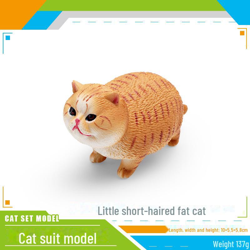 Детский набор игрушек «Черно-белый котенок» — китайские сельские украшения в виде кошечки