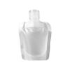 Nozzle Travel Dispenser Bag Transparent Flip Lid Packaging Bag High Quality Cosmetic Storage Bag