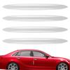 Полоса для предотвращения столкновений на двери автомобиля, 4 шт., защитная накладка на автомобильный бампер, защита от столкновений для края двери автомобиля/спереди и сзади