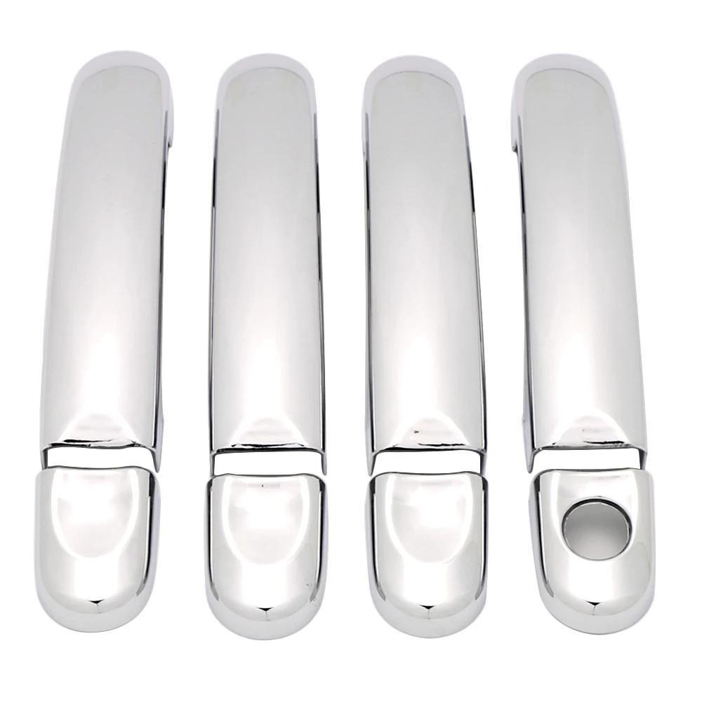 Для Volkswagen VW Transporter T5 Multivan V 2003-2015 хромированная внешняя боковая дверная ручка, молдинг, рамка, рамка 2012 2013