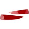 2Pcs Back Bumper Reflector Light Len Cover For Yaris 2012 2013 2014 Left & Right Reflective Strip 52164-52100 Car Accessories