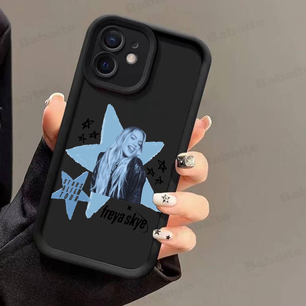 Singer Freyas Skyes Phone Case for iPhone 17e 17 16e 15 14 13 12 11 Air Pro Max Mini XR XS X 7 8 6 6s Plus Soft TPU Back Cover