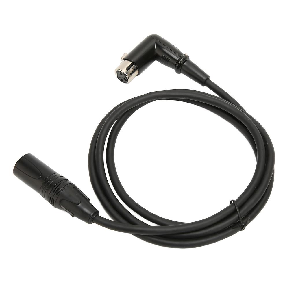 XLR Male to Female микрофонный кабель 3-контактный прямой Male to Right Angle Female разъем XLR микрофон