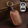 3 4 6 Кнопок Брелок Дистанционный Подходит Для Kia Sportage Cerato Optima K3 K4 K5 Rio Picanto K2 Soul Sorento Ski Sedona Натуральная Кожа Автомобильный Брелок Чехол