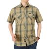 Summer Short Sleeve Shirt Men 'S Casual Large Size Loose Plaid Shirt