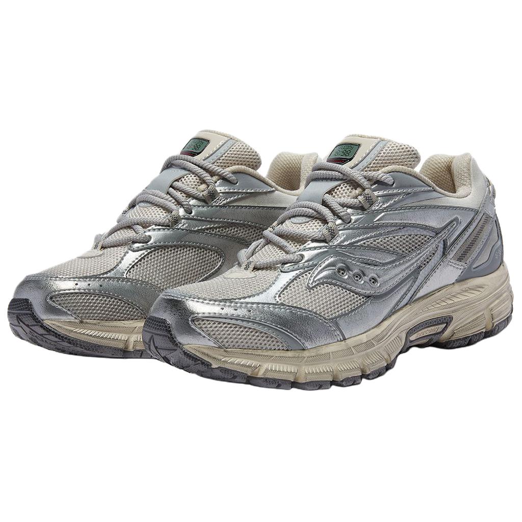 SAUCONY Grid Cohesion 2K Унисекс Черный Белый Низкие Ретро Беговые Кроссовки S79019-7