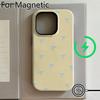Luxury Clmj BUGR Retro Amber Phone Case for iPhone 17 16 15 14 13 12 11 Pro Max Plus Air Magnetic Double-layer Back Cover