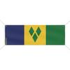 Bannière Drapeau De Saint-Vincent-et-les-Grenadines 8 Oeillets 200x600 Cm