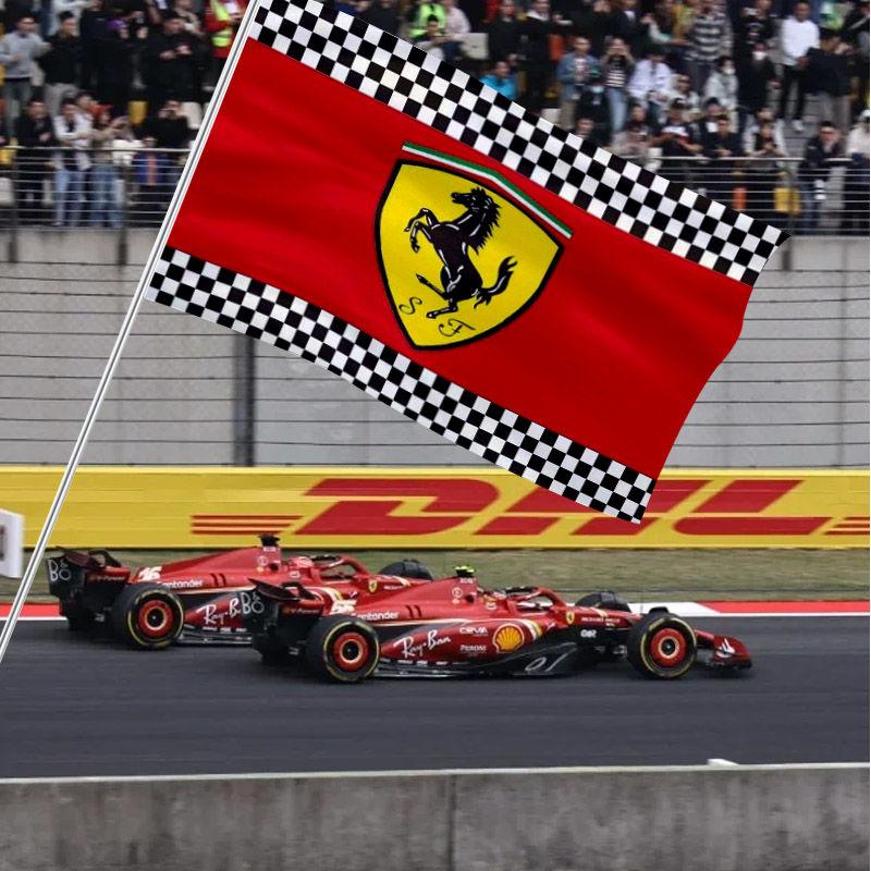 Для Ferrari Мода Классический Спортивный Модификационный Комнатный Настенный Подвесной Тканевый Подвесной Флаг для Поддержки Большого Флага Соревнование Поддержка TH6