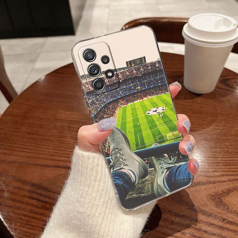 Football Soccer Ball Fire Un Rayo Phone Case For Samsung Galaxy A56 A57 A37 A55 A54 A36 A35 A25 A16 A17 A07 A52 A34 A21s Cover