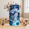 Чехол для телефона Genshin Impact Странник Для Samsung A10, 12, 20, 21S, 30, 31, 40, 50, 51, 52, 70, 71 Прозрачная крышка