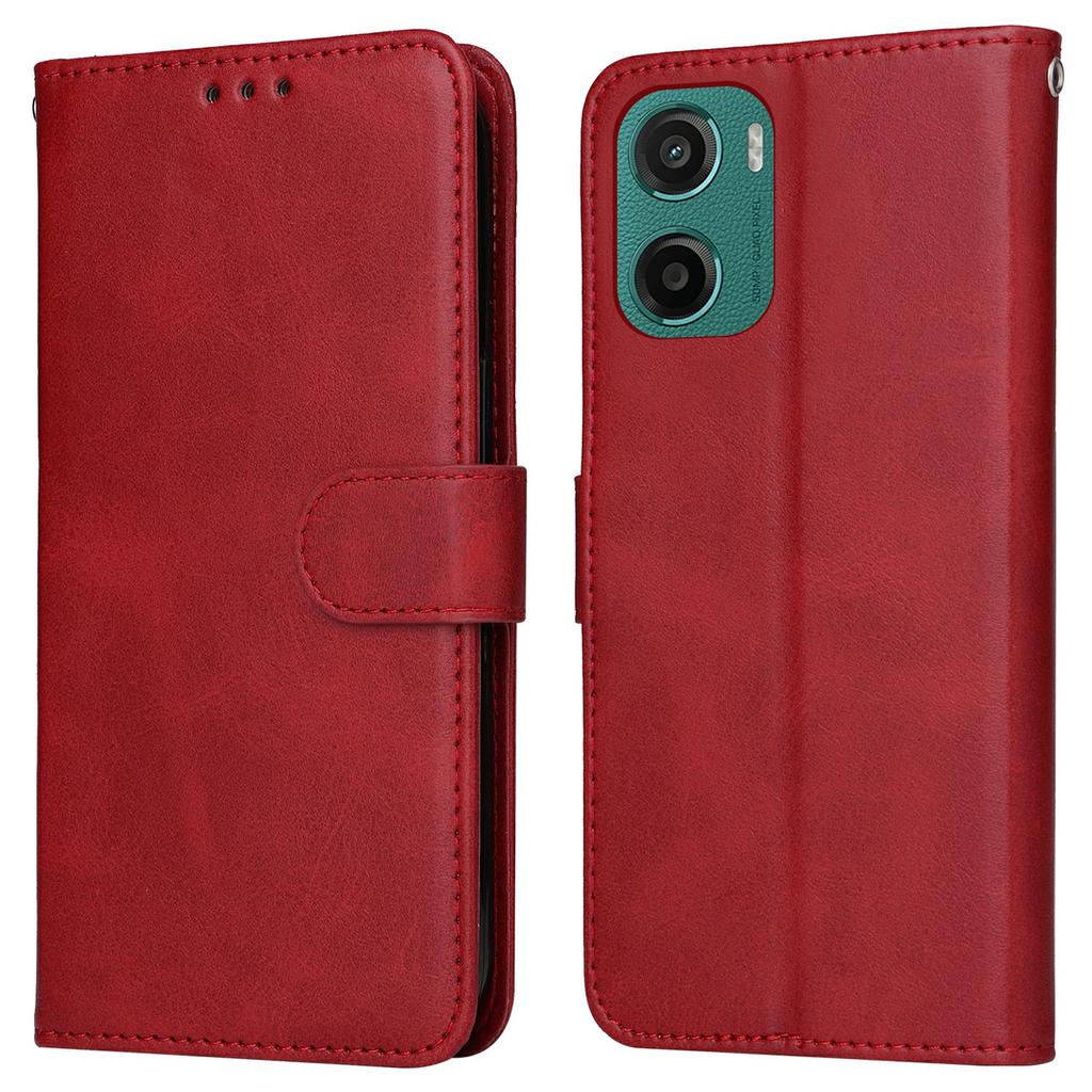 Для Motorola Moto G05 4G/E15 4G Чехол Кошелек PU Кожаный Фолио Флип Чехол для Телефона