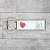 Finnish Lapphund, Finnish Lapponian Dog – Bottle opener with a dog, personalized fridge opener | Art-Dog