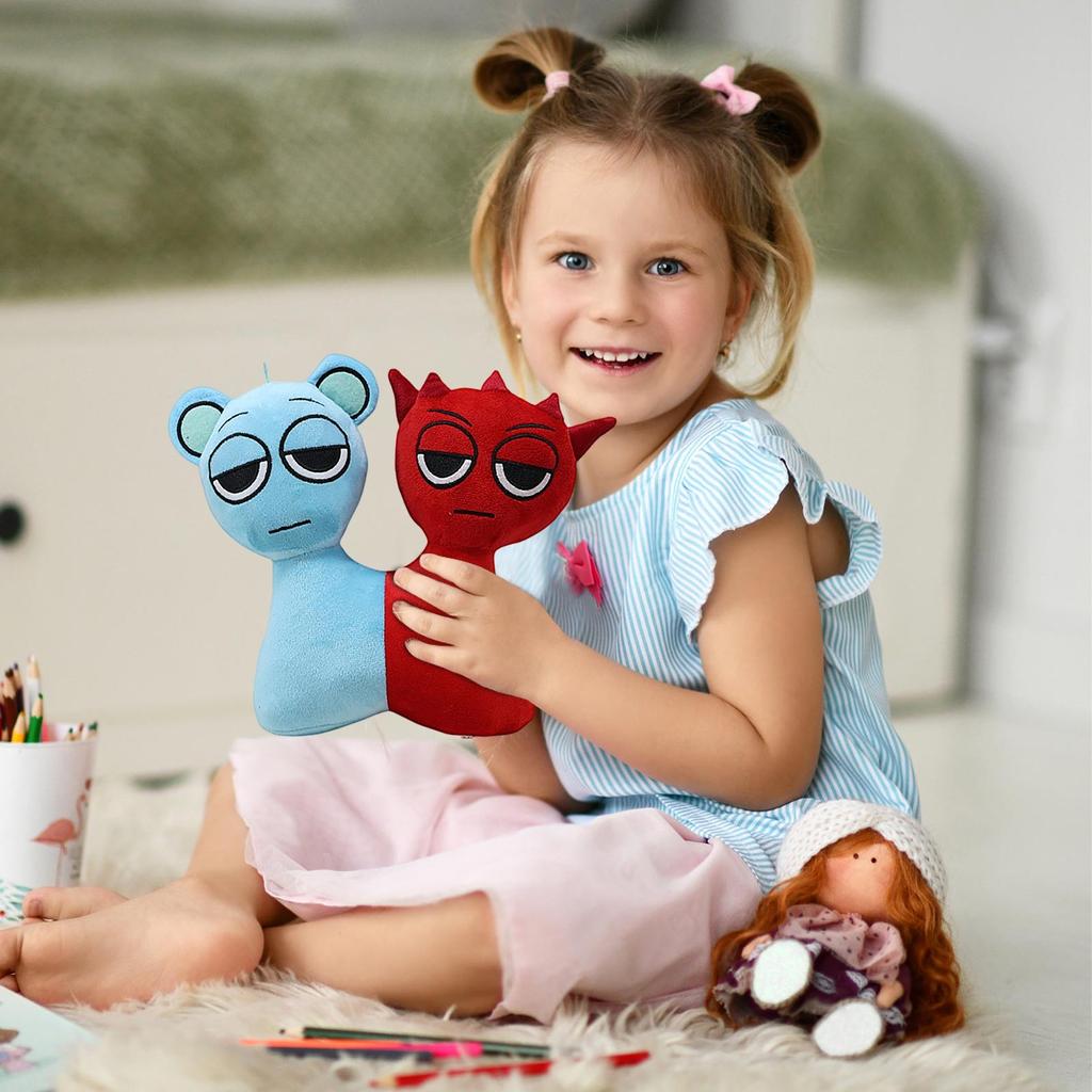 Милая плюшевая кукла игрушка подарок мультфильм детская тряпичная кукла кукла