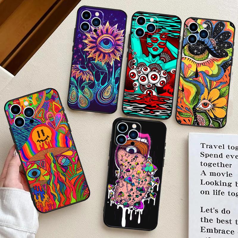 Яркий Психоделический Триповый Арт Чехол Для OnePlus Nord 5 CE 3 4 Lite N20 N30 OnePlus 15 15R 13 13R 13T 10T 10 Pro 11 12 Обложка