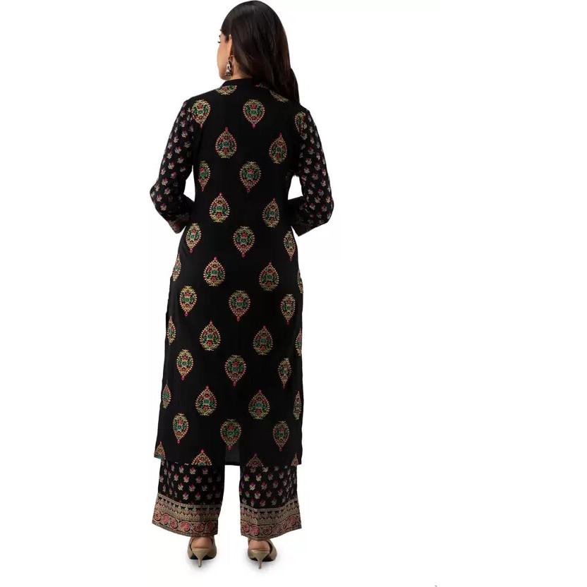 Женский дизайнерский этнический комплект курти из искусственного шелка, красивый комплект сальвар-камиз, курта, одежда SC-2130