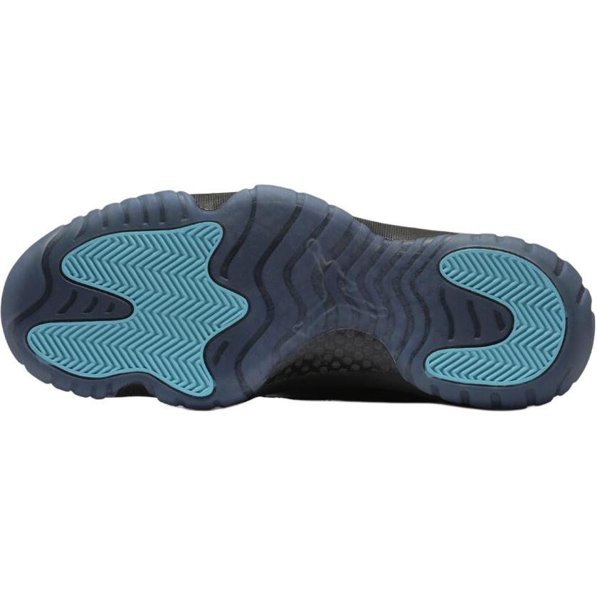 Air Jordan 11 Retro PS Gamma Blue 2025 Детские кроссовки Черный Varsity-Maize 378039-047