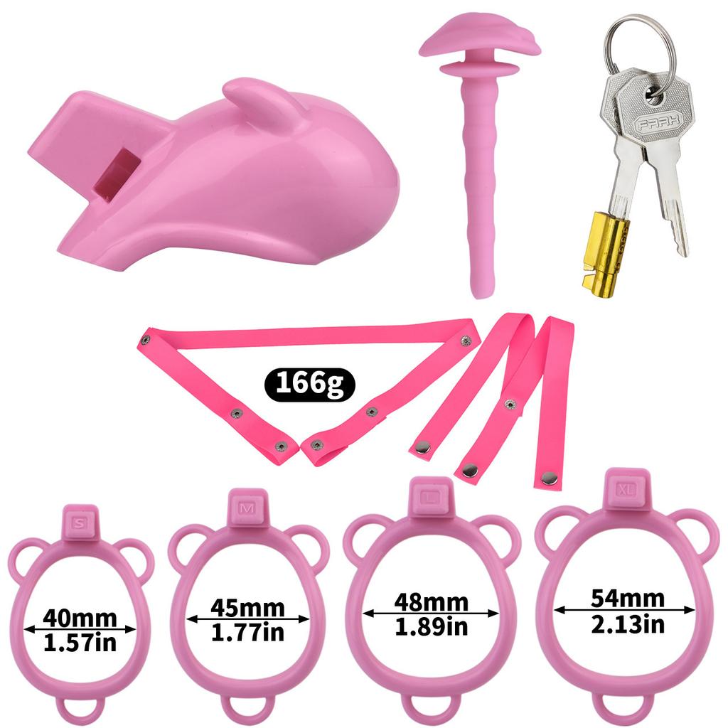 Смола CB Лок Пояс Верности Клетка для Пениса Верность Гей Секс Игрушки Кольцо на Член Уретральная Верность БДСМ