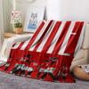 Man Utd Print FlAannel Blanket, High quality Comfortable for All Seasons, Home Decor, Warmth and Comfort