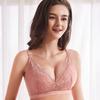 Женский кружевной бюстгальтер для кормления без косточек с мягкой подкладкой, бюстгальтер без косточек для беременных, беспроводной бюстгальтер для кормления грудью с открытой пуговицей спереди, бюстгальтер для беременных