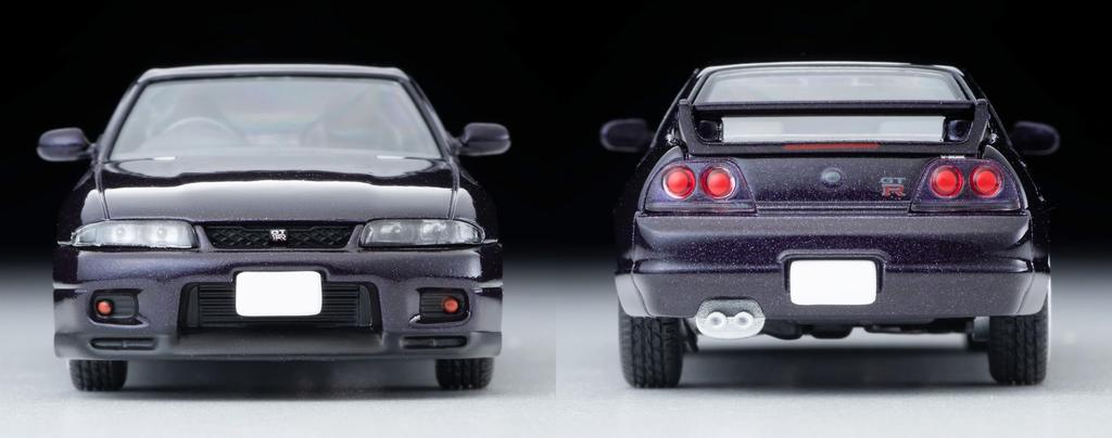 Tomytec Tomica Limited Vintage Neo Scale Nissan Skyline Purple 1995 Model 1/64 LV-N308a GT-R V-spec (Finished Product)