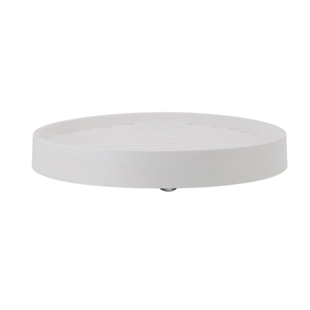 Подставка для поддона для растений, круглый поддон для цветочных горшков, тележка для поддона для растений в помещении и на улице со скрытым механизмом