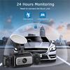 4 Cameras 360° Full HD 1080P Car DVR Wifi Dash Cam 4 Channel Dashcam Video Recorder WDR Night Vision Black Box Cabin Camera