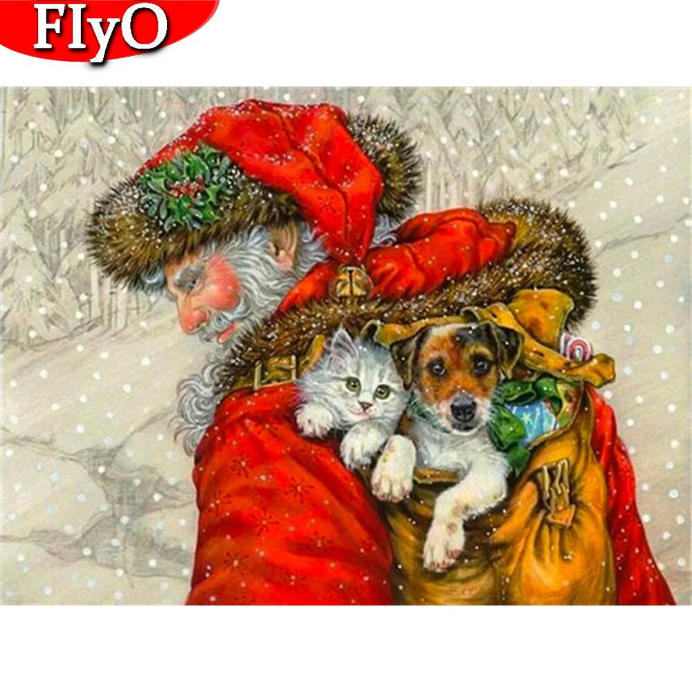 5D DIY Алмазная мозаика мультфильм вышивка крестиком алмазная живопись полный квадратный снеговик картина вышивка Рождественский домашний декор настенное искусство