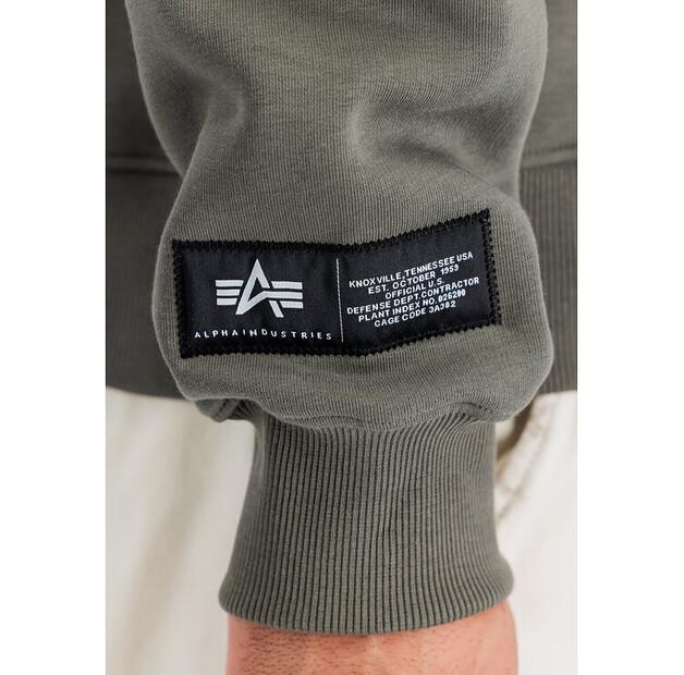 Толстовка Alpha Industries Label Backprint Sweatshirt
