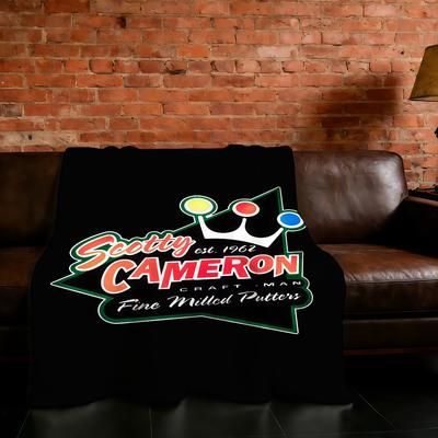Одеяло Супер теплое C-CAMERON-ES S-SCOTTY-ES Уютное плюшевое покрывало Детское для дома Дивана Спальни Модный Подарок