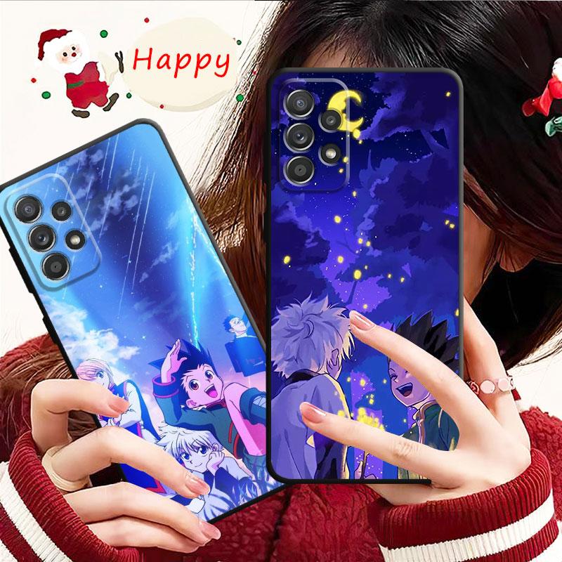 Чехол Hunter × Hunter Killua Zoldyck для Samsung Galaxy A14 A73 A53 A71 A51 A31 A33 A22 A12 A21s A13 A32 A52s A72 A52 A23