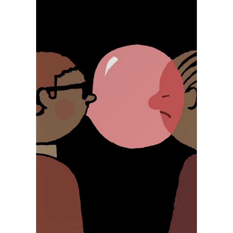 Жан Жюльен Мультяшный Юмор Плакаты Смешная Современная Жизнь Поп-арт Искусство Живопись Картина Стена Интересная Гостиная Домашний Декор Подарок