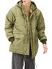 Нейлоновая куртка КУРТКА С КАПЮШОНОМ И НЕЙЛОНОВОЙ ПОДКЛАДКОЙ Оливковый [Хьюстон] Мужской